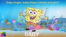 Finger Family SpongeBob SquarePants Cartoon | Nursery Rhymes for Children | Spongebob Song