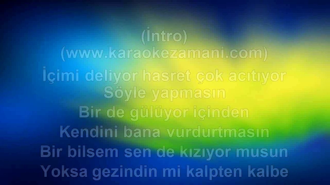 Gülşen & Murat Boz - İltimas (Single) (2014) TÜRKÇE KARAOKE
