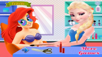 [Let's Play Baby Games] Disney Frozen Game Frozen Elsa Cosmetic Salon