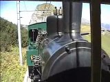 Swiss Narrow Gauge Steam Train: Caux-Rochers de Naye