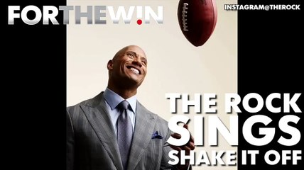 The Rock sings 'Shake it Off'
