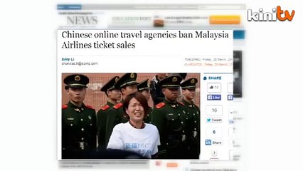 Chinese travel agencies boycott MAS