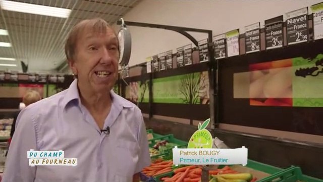 Patrick Bougy : primeur (Emission : Du champ au fourneau - Campagnes TV - Interfel)