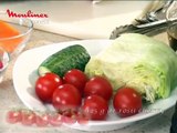 Moulinex Fresh Express, retete Horia Virlan (Salata Fatoush cu legume proaspete)