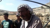 Un abri de bédouins incendié en Cisjordanie