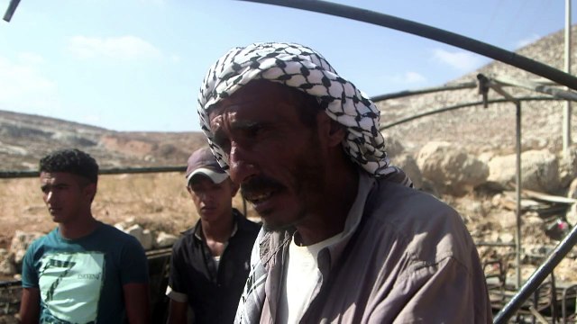 Un abri de bédouins incendié en Cisjordanie