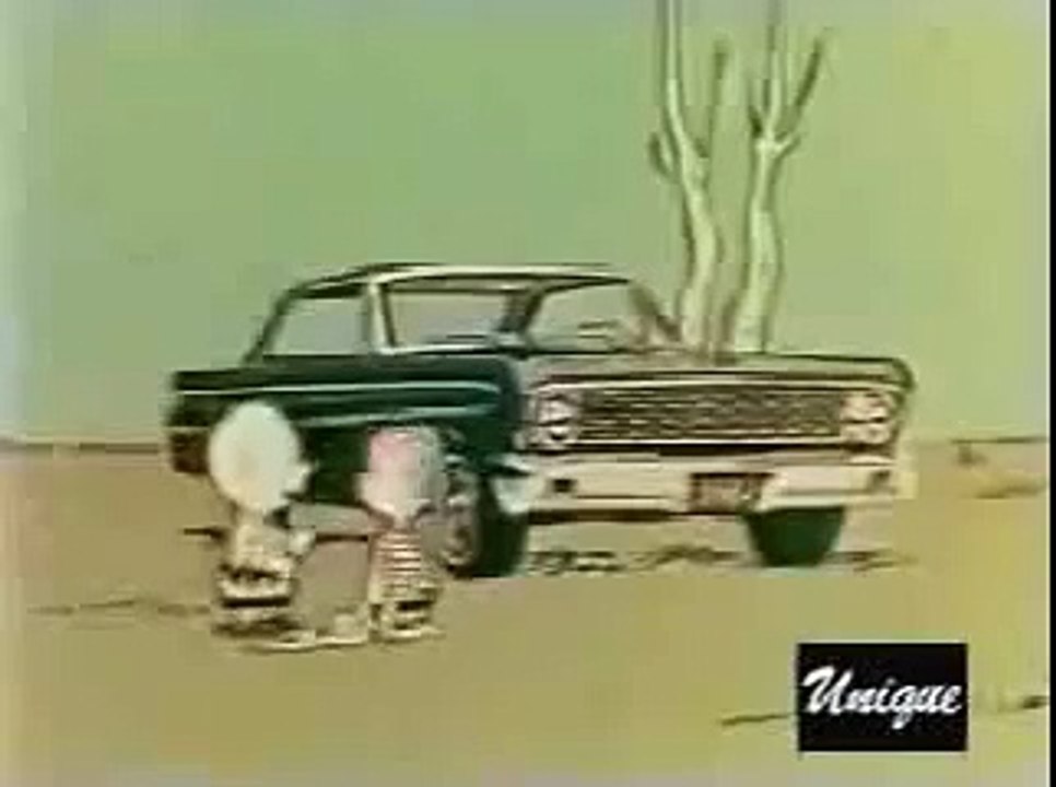1964 Ford Falcon ad with Charlie Brown and Linus