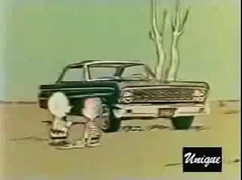 1964 Ford Falcon ad with Charlie Brown and Linus