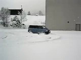 Snow Burnout with VW T4