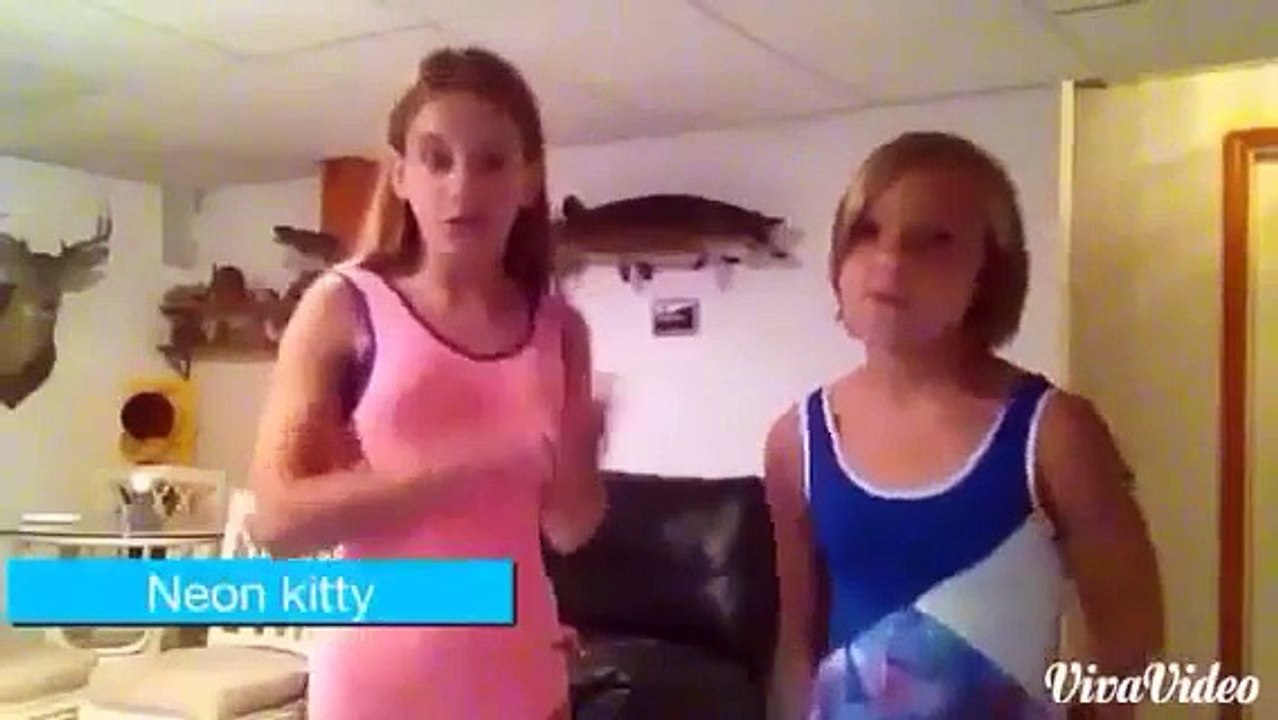 Slow-motion gymnastics with Rebecca