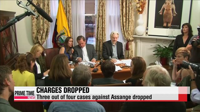 Sexual assault allegation cases dropped against Julian Assange