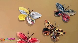 how to make butterfly art anf craft