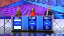 Wolf Blitzer gets pwned on Celebrity Jeopardy - Jimmy Kimmel Live