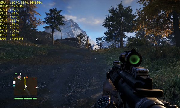 Far Cry 4 Benchmark PC Ultra Setting 1080p - GTX 970 Shadow Play