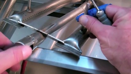 Adjust BBQ Grill Burner Air Shutter For Better Performance.