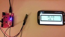 Controlling Arduino from Android over Bluetooth to RLCD (Remote LCD)