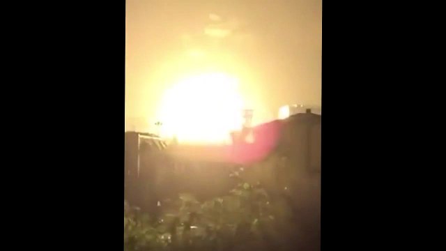Explosion à Tianjin en Chine