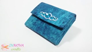 how to make a wallet for coin-art and craft