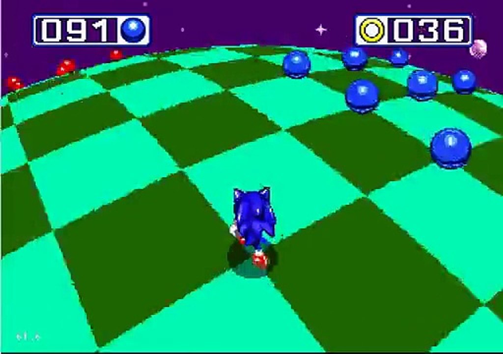 音速小子3 寶石關卡-02 Sonic 3 Chaos Emeralds Stage-02