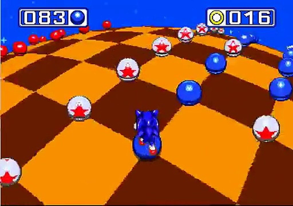 音速小子3 寶石關卡-01 Sonic 3 Chaos Emeralds Stage-01