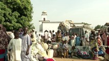 Mosquito nets protect children from malaria in Central African Republic