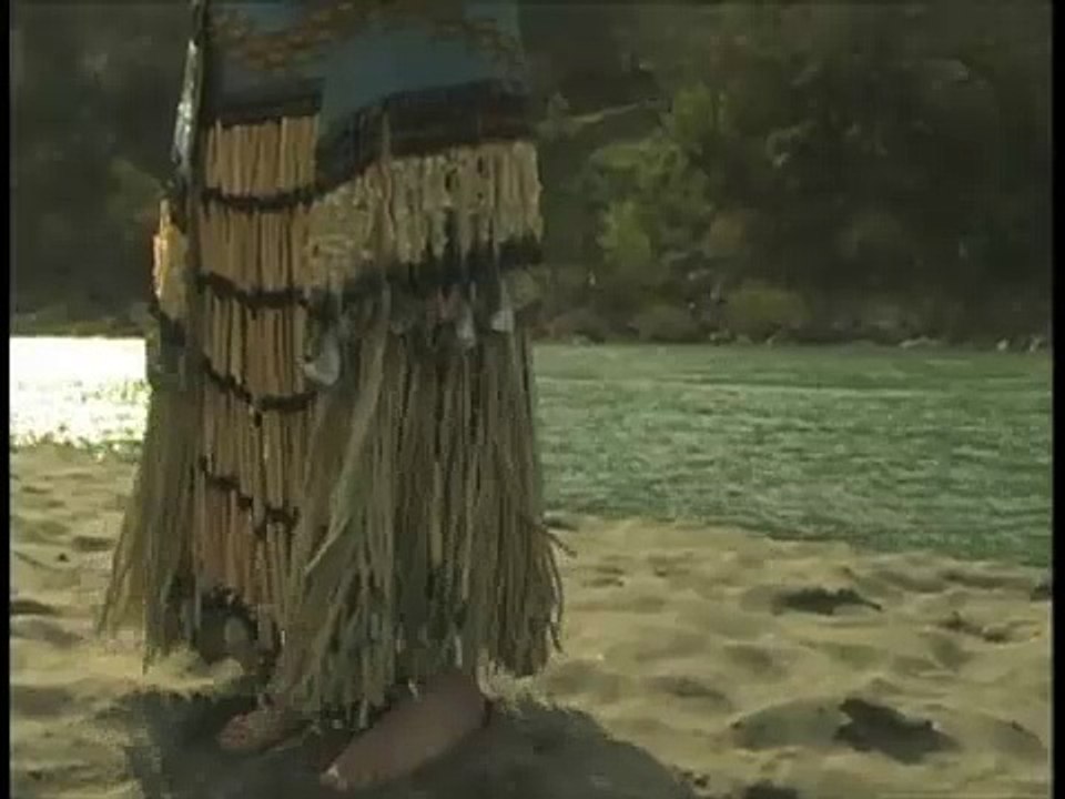 American Indian Girl on Smoking