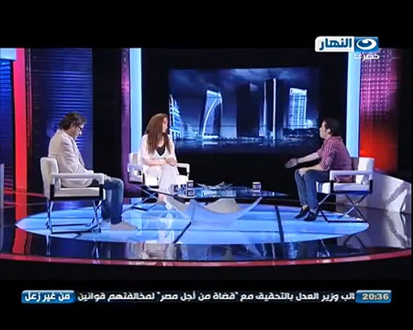 برنامج من غير زعل .. ريهام سعيد - سعد الصغير 14 I أحمد زاهر - video  Dailymotion