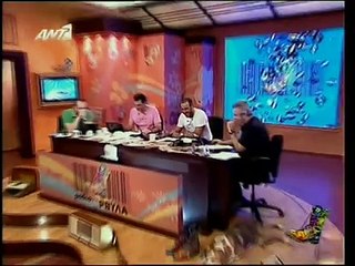 Ραδιο αρβυλα - Τρυφωνας Σαμαρας στο Wipe out