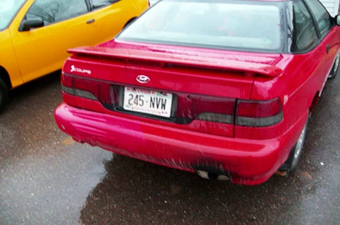 Building a "BONDO SUPERCAR" from a 1994 Hyundai SCoupe