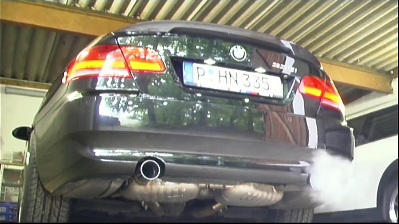 BMW 335i E92 Performance Auspuff Endschalldämpfer (ESD) Sound Test