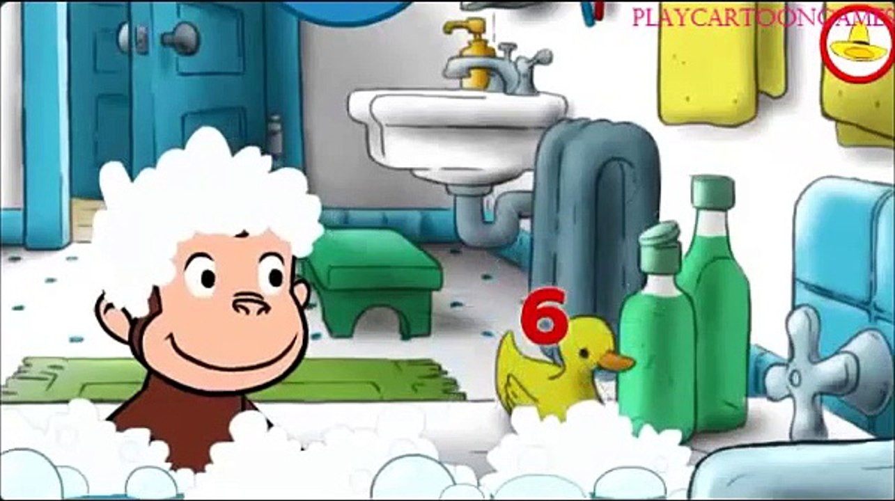 Curious George " Busy Day Game " -  Cartoon For Children ! Best Games !!!