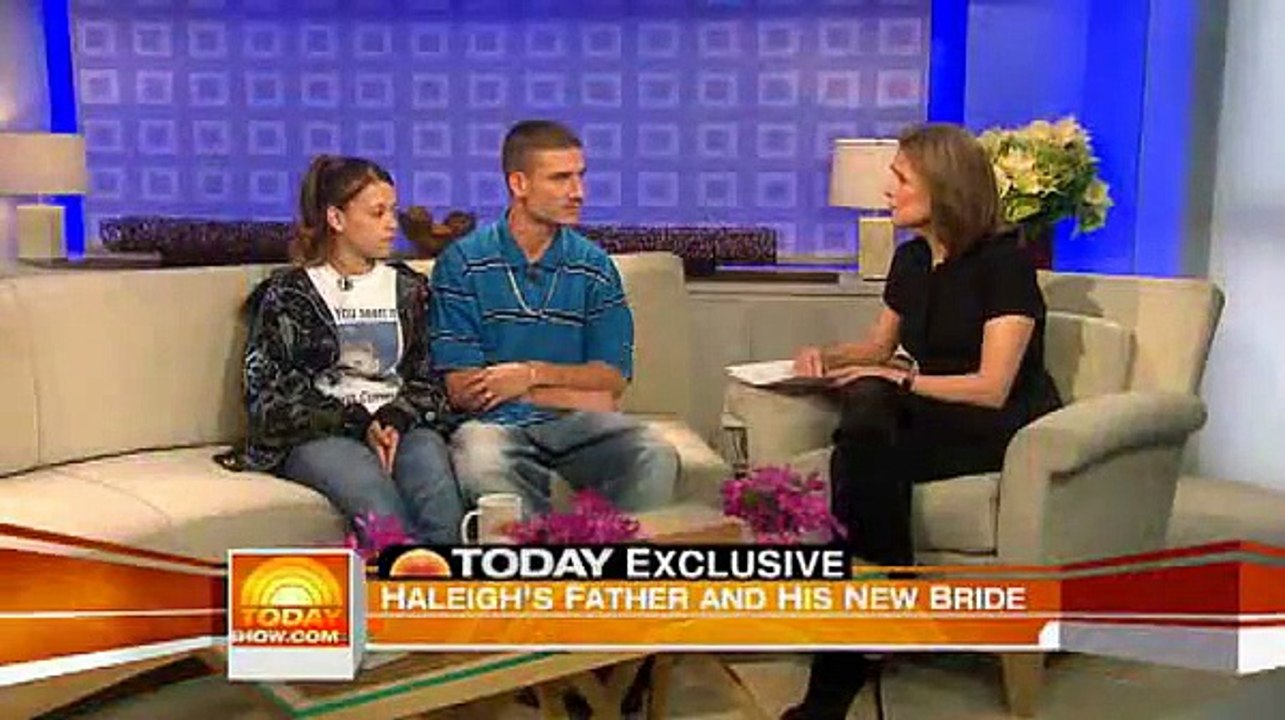 Haleigh Cummings: Mr and Mrs Cummings on "Today"