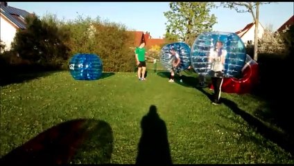 Bubble Soccer - They see me rollin'