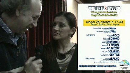 L'euro deputato Idv,Sonia Alfano, presenterà una interrogazione sul rigassificatore