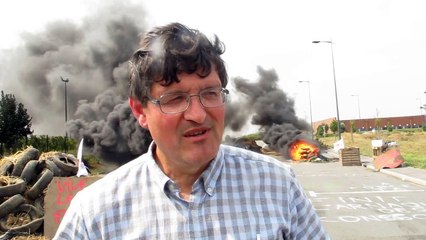 La plateforme de stockage Lidl de Cambrai bloquée par les agriculteurs