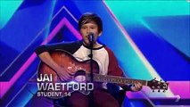 La mejor prueba del Factor X - 14 años de edad del niño con una voz increíble.