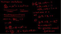 Lecture 14a: Nonlinear oscillations (perturbation methods)