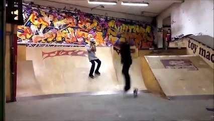 FUNNY SKATEBOARD FAIL (DESTROYED IN SECONDS)