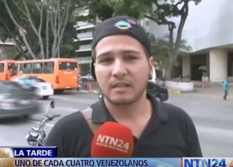 Uno de cuatro venezolanos preferiría irse del país