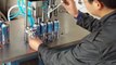 aerosol can filling machine for small industry spray air freshener containers filler equipment semi