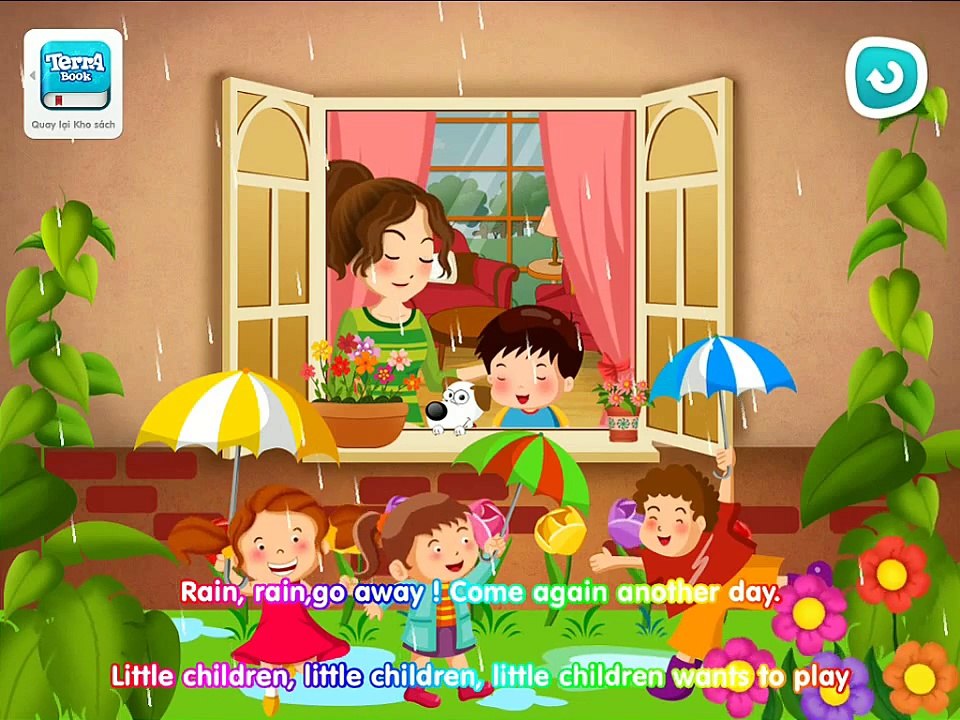 Rain rain go away - Nursery Rhythm