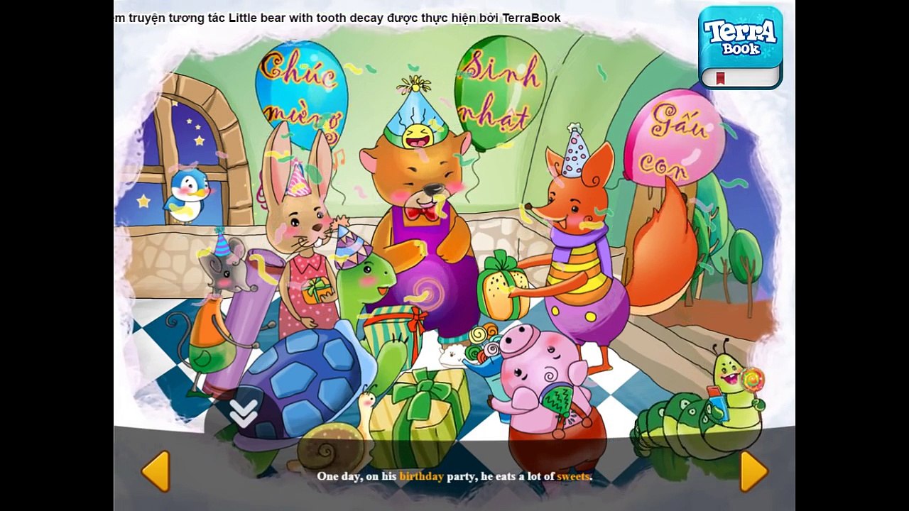 Little bear with tooth decay - Terrabook