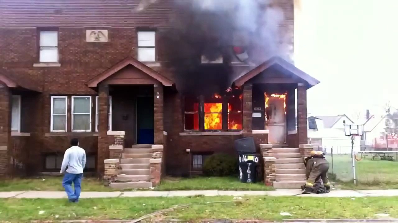 Detroit House Fire