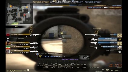 CS-GO AUG ACE #montajı