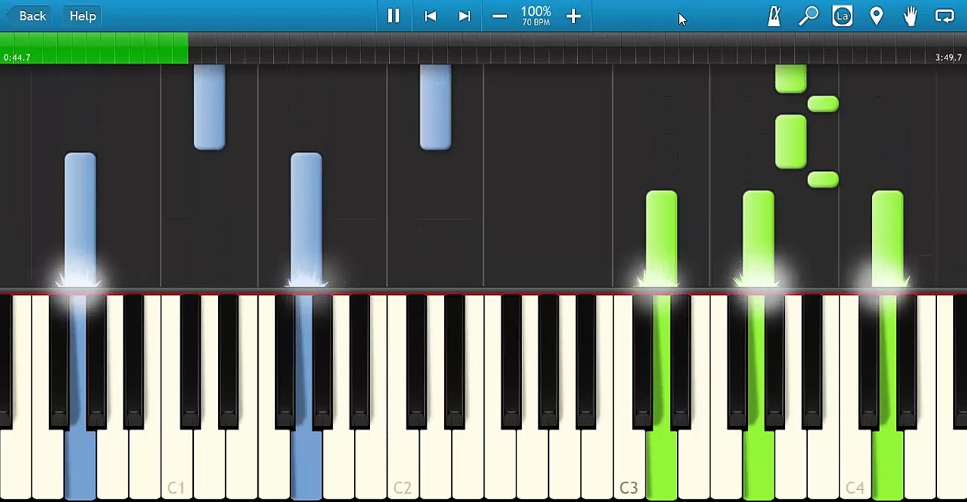 Safe And Sound - Taylor Swift (Synthesia)