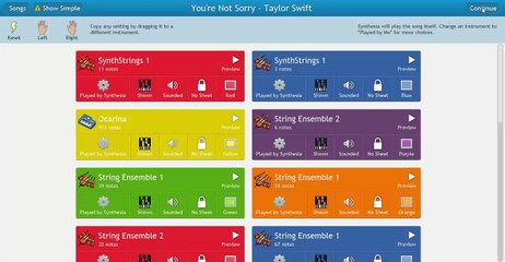 You're Not Sorry - Taylor Swift (Synthesia)