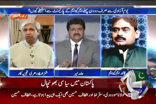 Altaf Hussain Exclusive Talk With Hamid Mir After MQM Resign From Assemblies