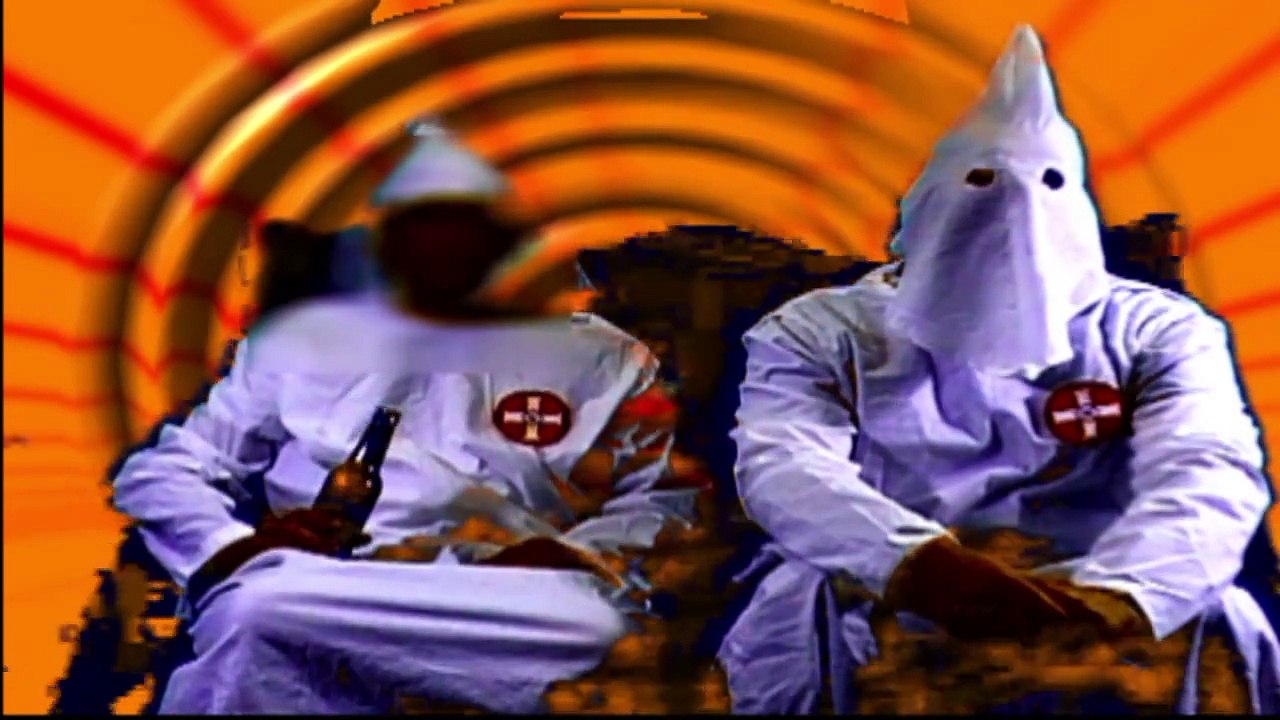 Fat Asian and Skinny Black Guy Pretend to Be KKK