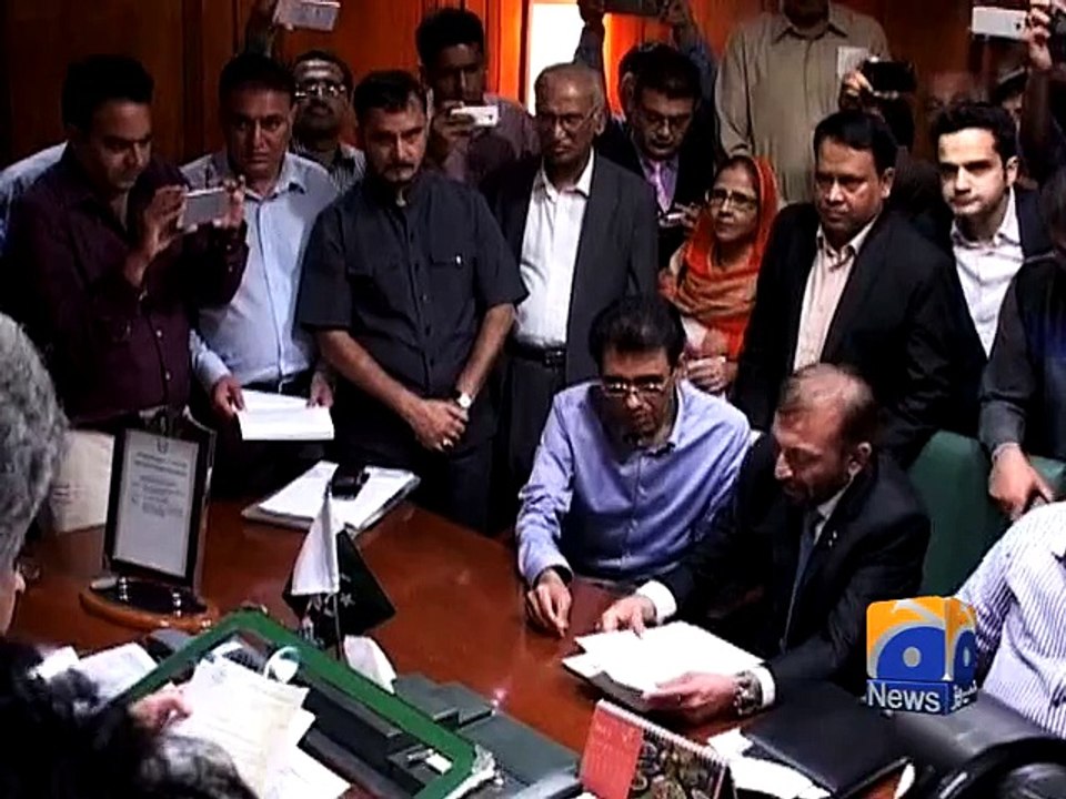 Khursheed Shah on MQM ressignation