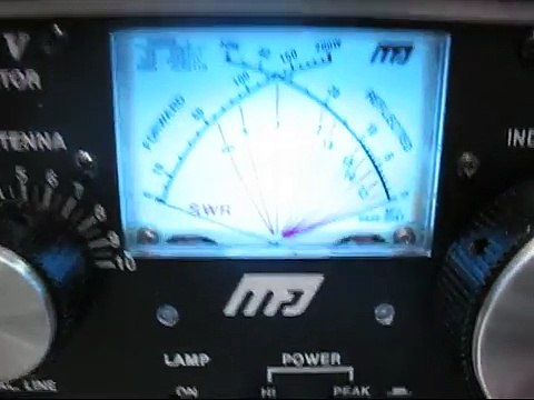 Demo of MFJ model 989c antenna tuner